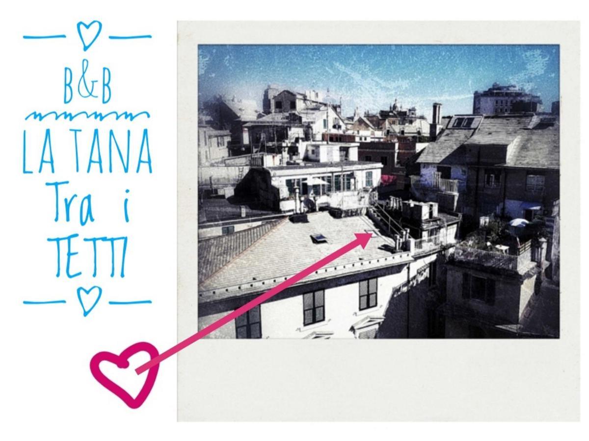 La Tana Tra I Tetti Bed and Breakfast Genua Exteriör bild